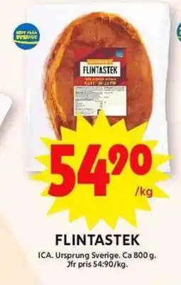 ICA Maxi ICA Flintastek erbjuda