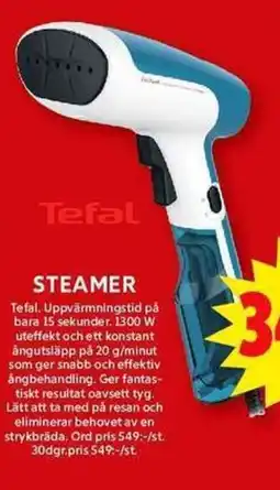 ICA Maxi TEFAL Steamer erbjuda