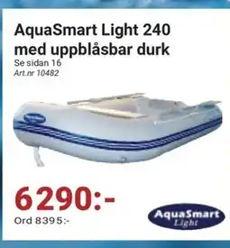 Erlandsons Brygga AquaSmart Light 240 med uppblåsbar durk erbjuda