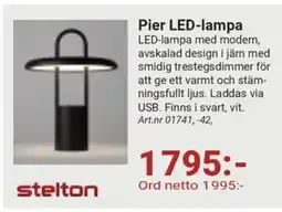 Erlandsons Brygga Pier LED-lampa erbjuda
