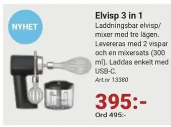 Erlandsons Brygga Elvisp 3 in 1 erbjuda