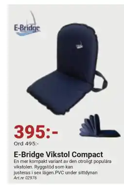 Erlandsons Brygga E-Bridge Vikstol Compact erbjuda