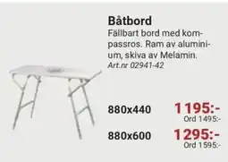 Erlandsons Brygga Båtbord erbjuda