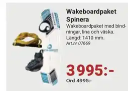 Erlandsons Brygga Wakeboardpaket Spinera erbjuda
