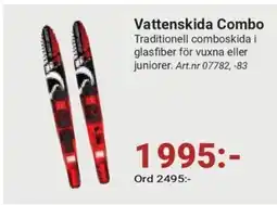 Erlandsons Brygga Vattenskida Combo erbjuda