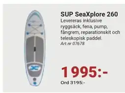 Erlandsons Brygga SUP SeaXplore 260 erbjuda