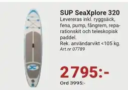 Erlandsons Brygga SUP SeaXplore 320 erbjuda