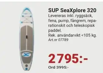 Erlandsons Brygga SUP SeaXplore 320 erbjuda