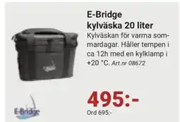 Erlandsons Brygga E-Bridge kylväska 20 liter erbjuda