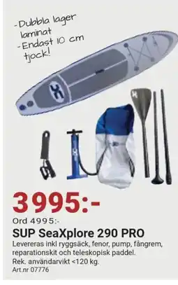 Erlandsons Brygga SUP SeaXplore 290 PRO erbjuda