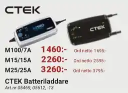Erlandsons Brygga CTEK Batteriladdare erbjuda