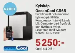Erlandsons Brygga Kylskåp OceanCool CR65 erbjuda