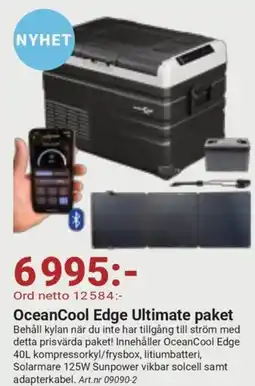 Erlandsons Brygga OceanCool Edge Ultimate paket erbjuda