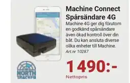 Erlandsons Brygga Machine Connect Spårsändare 4G erbjuda