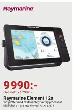 Erlandsons Brygga Raymarine Element 12s erbjuda