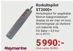 Erlandsons Brygga Rorkultspilot ST2000+ erbjuda