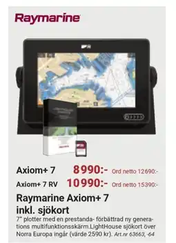 Erlandsons Brygga Raymarine axiom erbjuda