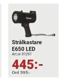 Erlandsons Brygga Strålkastare E650 LED erbjuda