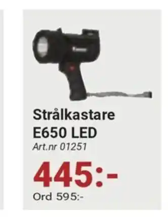 Erlandsons Brygga Strålkastare E650 LED erbjuda
