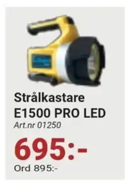 Erlandsons Brygga Strålkastare E1500 PRO LED erbjuda