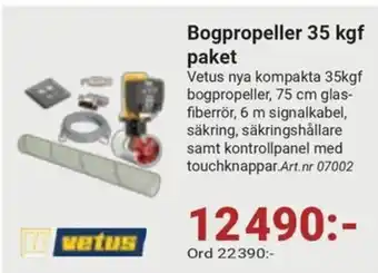 Erlandsons Brygga Bogpropeller 35 kgf paket erbjuda