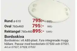 Erlandsons Brygga Bordsskiva erbjuda