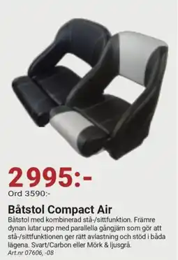 Erlandsons Brygga Båtstol Compact Air erbjuda