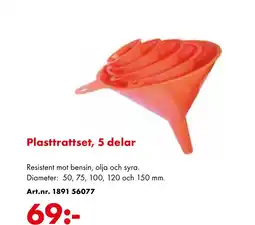 Würth Plasttrattset, 5 delar erbjuda