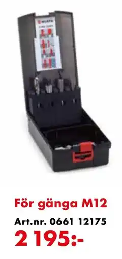 Würth För gänga M12 erbjuda