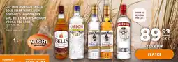 Scandinavian Park CAPTAIN MORGAN SPICED GOLD ELLER WHITE RUM, GORDON'S LONDON DRY GIN, BELL'S ELLER SMIRNOFF erbjuda