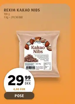 Scandinavian Park REXIM KAKAO NIBS erbjuda