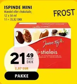 Scandinavian Park ISPINDE MINI Mandel eller chokolade, erbjuda