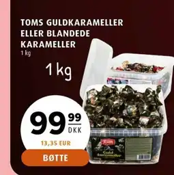 Scandinavian Park Toms guldkarameller eller blandede karameller erbjuda