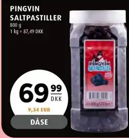 Scandinavian Park PINGVIN SALTPASTILLER erbjuda