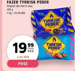 Scandinavian Park FAZER TYRKISK PEBER erbjuda