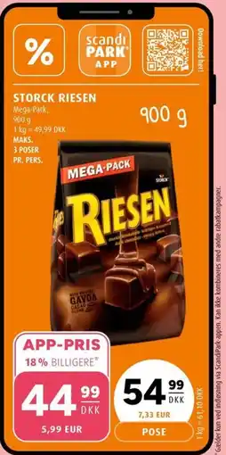Scandinavian Park STORCK RIESEN Mega-Pack, erbjuda