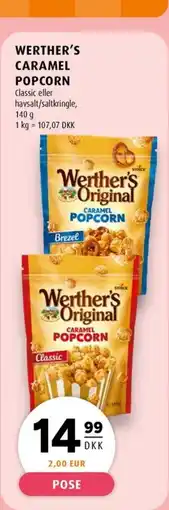 Scandinavian Park WERTHER'S Classic eller havsalt/saltkringle, erbjuda