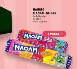 Scandinavian Park HARIBO MAOAM 10-PAK Forskellige slags, erbjuda