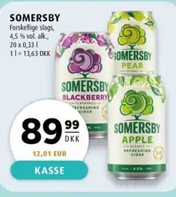 Scandinavian Park SOMERSBY Forskellige slags erbjuda