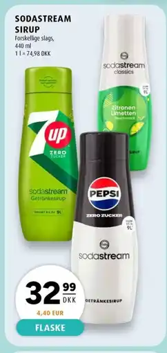 Scandinavian Park SODASTREAM SIRUP erbjuda