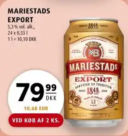 Scandinavian Park MARIESTADS EXPORT erbjuda