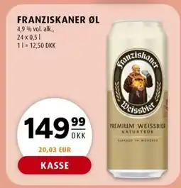 Scandinavian Park FRANZISKANER ØL erbjuda