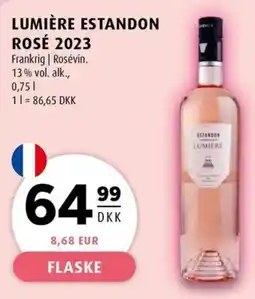 Scandinavian Park LUMIÈRE ESTANDON ROSÉ 2023 erbjuda