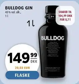 Scandinavian Park BULLDOG GIN erbjuda