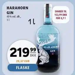 Scandinavian Park HARAHORN GIN 40% vol. alk., erbjuda