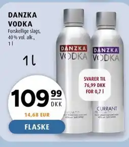 Scandinavian Park DANZKA VODKA erbjuda
