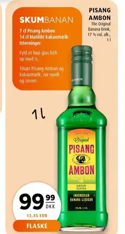 Scandinavian Park PISANG AMBON The Original Banana Drink erbjuda