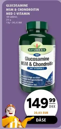 Scandinavian Park GLUCOSAMINE MSM & CHONDROITIN MED C-VITAMIN erbjuda