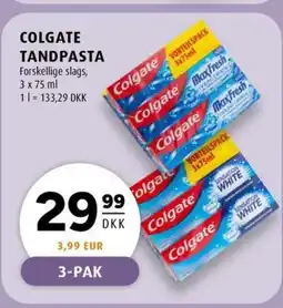 Scandinavian Park COLGATE TANDPASTA erbjuda