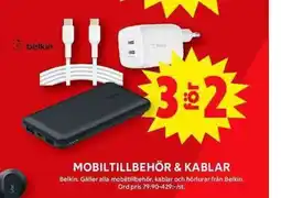 ICA Maxi MOBILTILLBEHÖR & KABLAR erbjuda